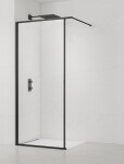 Sprchová zástena SAT Walk-In so stieracou lištou 120 cm SATWISL120C SATWISL120C