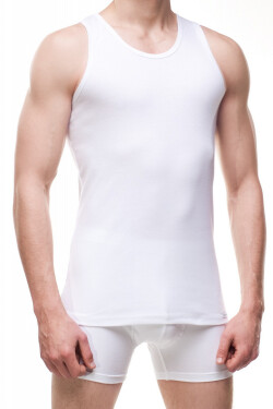 Pánsky nátelník Cornette Authentic 213 4XL-5XL bílá 3xl