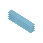 ARCTIC Thermal Pad TP-3 120 x 20 mm - 0.5 mm 4 ks/hustota 3.40 g na cm3 (ACTPD00055A)