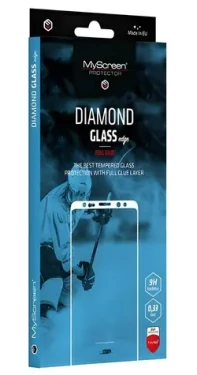 MyScreen Diamond Glass Edge Full Glue čierna / Ochranné sklo / Samsung Galaxy S24 / 9H (MD8072TG DEFG BLACK)