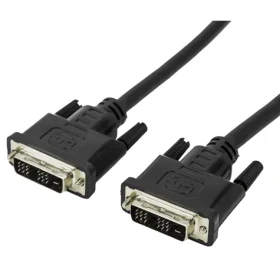 Techly ICOC-DVI-8050 čierna / Kábel DVI-D - DVI-D / Single Link / 5 m / pozlátené konektory (ICOC-DVI-8050)