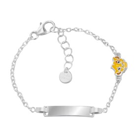 Disney Nežný strieborný náramok Lion king BS00100SL-47.CS