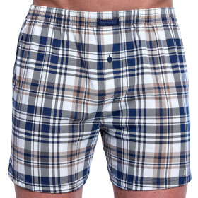 Pánske šortky 008/319 Comfort plus - CORNETTE krémová 3XL
