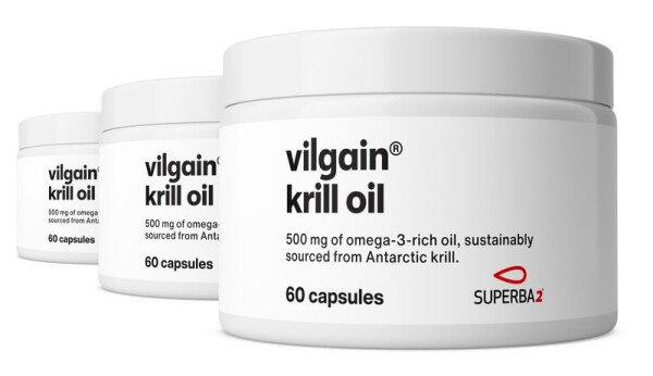 Vilgain Krilový olej – 3× 60 kapsúl