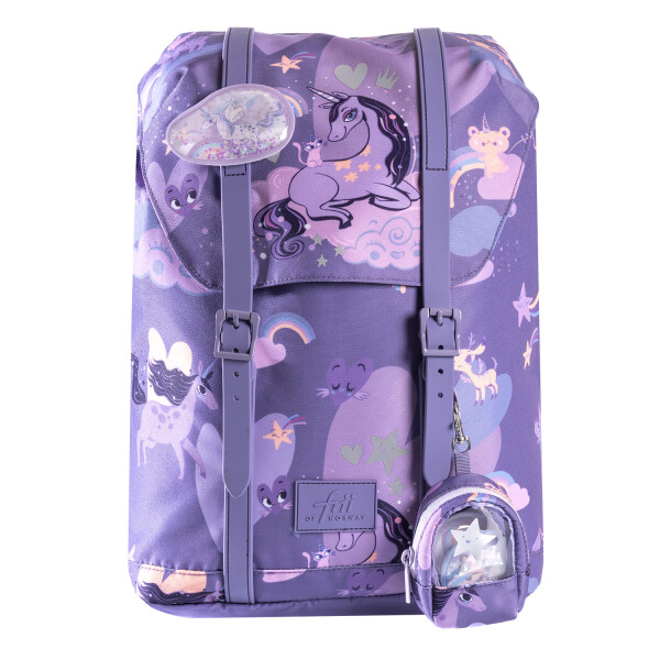 Ergonomický školský plecniak Frii of Norway 22L Unicorn Purple EUR