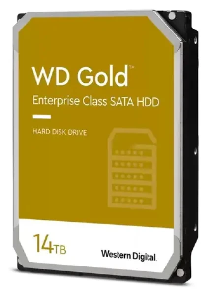 WD Gold 14TB / HDD / 3.5" SATA III / 7 200 rpm / 512MB cache / 5y (WD142KRYZ)