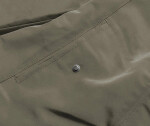 Dámska obojstranná zimná bunda Khaki-black (2M-21508) odstíny černé XXL (44)
