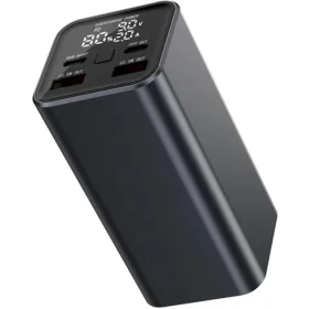 YENKEE YPB 2100 čierna / Power Banka / 20000 mAh / 100W / 2x USB-C / 2x USB-A (8590669368129)