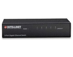 Intellinet Switch Desktop retail / 5-port / 1000 Mbps (530378)