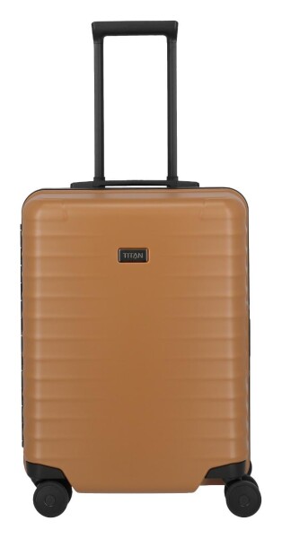 Malý škrupinový kufor Titan Overseas S23 Canyon bronze