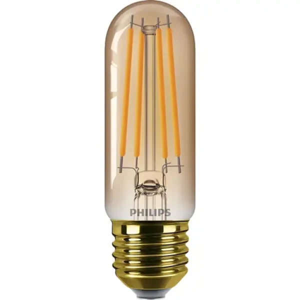 Philips BULB T32 E27 jantárová / LED žiarovka / 7W / 470lm / 1800K / retro design (929003627701)