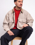 Carhartt WIP Prescott Shirt Jacket String/Leather garment dyed M
