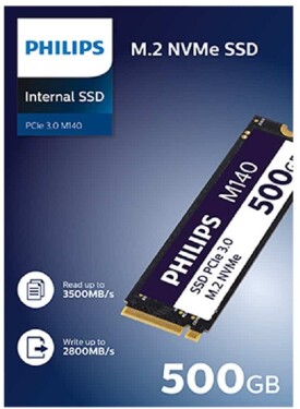 Philips Philips Internal SSD M.2 500GB 2280 R/W 3500/2800
