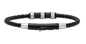 BREIL Elegantný pánsky kožený náramok Wanderlust TJ3369