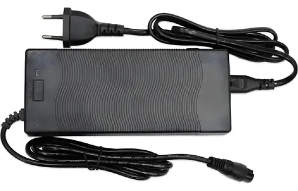 Sencor nabíjačka 54.6V/2A / Nabíjací adaptér pre kolobežku / pre Sencor Scooter S71 / Vstup 100-240V AC