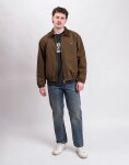 Carhartt WIP Madison Ripstop Jacket Dark Beech/Black garment dyed L