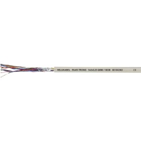 HELU 19001-500 dátový kábel LiYY 1 x 2 x 0.14 mm² sivá 500 m; 19001-500