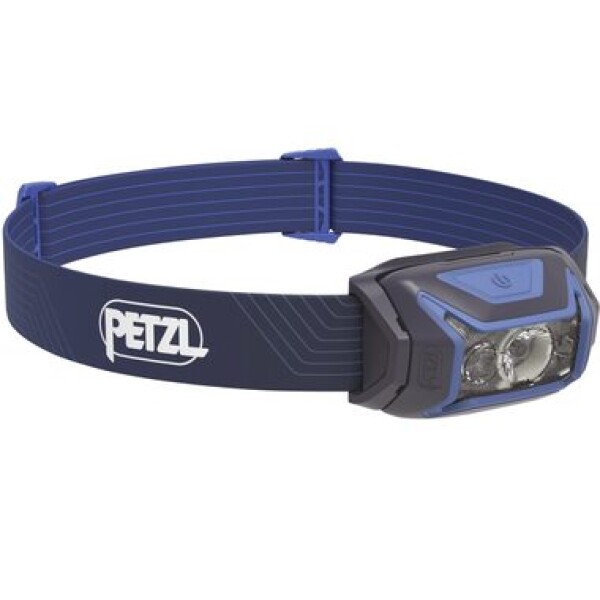 Petzl Actik modrá / Čelové svietidlo / 450 lm / dosvit až 90m / 3x AAA / IPX4 (E063AA01)