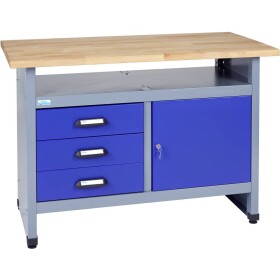 Küpper 12087 Ultramarínový modrý pracovný stôl (š x v x h) 1200 x 840 x 600 mm; 12087