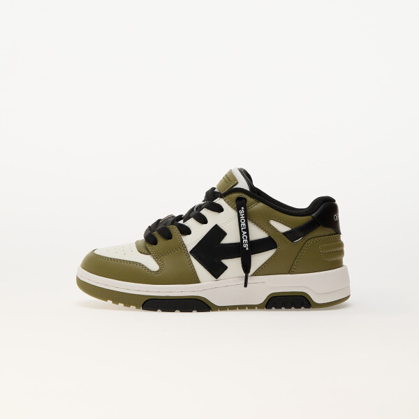 Tenisky Off-White Out Of Office White - Olive Green EUR 35