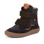 Chlapčenské zimné barefoot topánky TEX WINTER Dark Blue Froddo G3160247 - 25