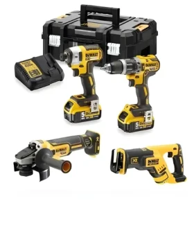 DeWalt DCK440P2T / Sada Aku náradia: DCD778 + DCH273 + DCD796 + DCL040 / 18V / 2x 5,0Ah (DCK440P2T-QW)