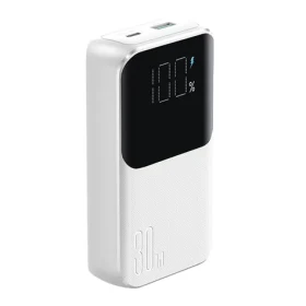 Joyroom JR-PBC06 biela / Powerbanka / 10000mAh / 30W / 1x USB-A + 1x USB-C / káble USB-C Lightning (6956116776466)