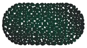 MSV GALETS protišmyková podložka do vane tmavo zelená / PVC / 35 x 68 cm