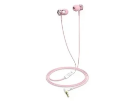 Havit E303P ružová / slúchadlá do uší s mikrofónom / jack 3.5mm (HV-E303PP)