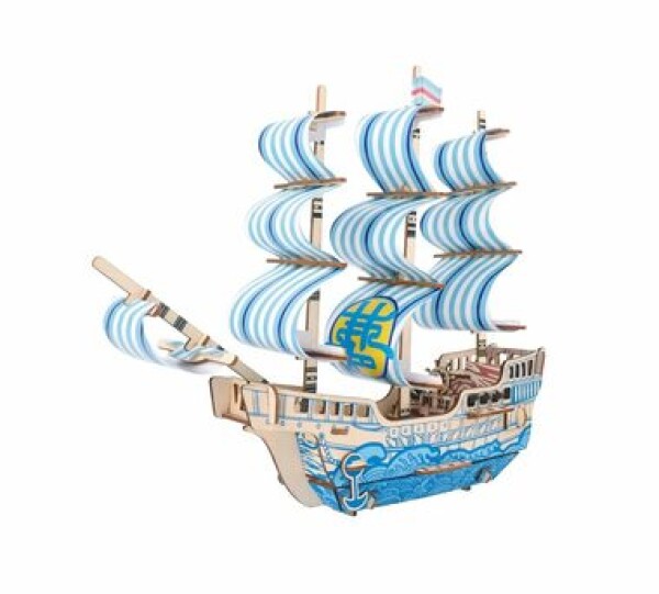 Woodcraft Drevené 3D puzzle Loď zo sna