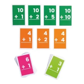 Bigjigs Toys Kartičky delenia 1-10