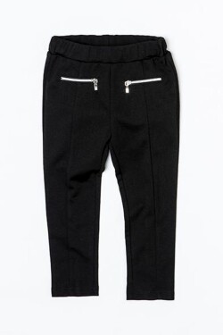 Legíny dievčenské jazdecké, s vreckami na zips, Minoti, SHADES 11, černá - 68/80 | 6-12m