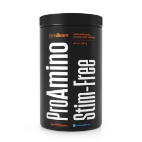 ProAMINO Stim-free - GymBeam (modrá malina, 390 g) (42874-6-390g-blueraspberry)