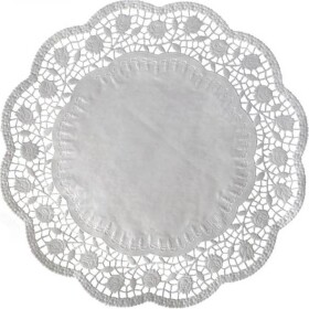 Dekoratívna krajka kruhová biela 32 cm 100 ks - Wimex - Wimex