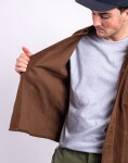 Service Works Corduroy Chore Shirt BARK XL