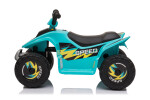 Mamido Mamido Detská elektrická štvorkolka pre najmenších Speed Junior 6V 7Ah modrá