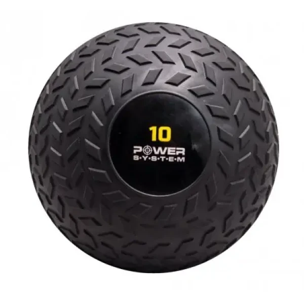 Posilňovacia Lopta Slam Ball čierna 10 kg (09301)