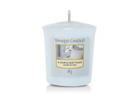 Yankee Candle calm amp; quiet place vonná sviečka votívna 49g doba horenia: až 15h (5038581033457)