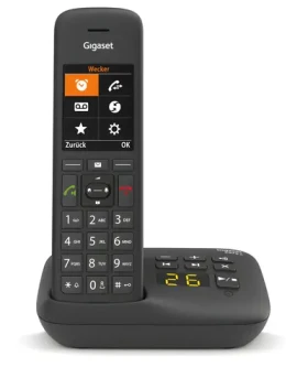 Gigaset C575A čierna / Telefón so záznamníkom / DECT (S30852-H2927-B101)