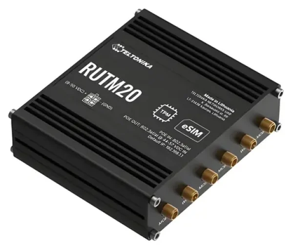 Teltonika RUTM20 Global (EU PSU) / Router / Mobilná sieť (RUTM20100000)