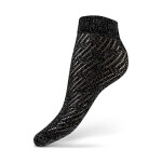 Ponožky LUREX NERO GOLD UNI