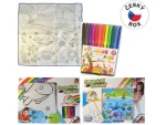 MaDe 94523 - Kúzelné maľovanie s fixkami, farebné