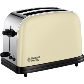 Russell Hobbs Colours Classic Cream 23334-56 krémová / Hriankovač / 1100 W / nastaviteľný stupeň opečenia / rozpekania / dopredaj (23334-56)