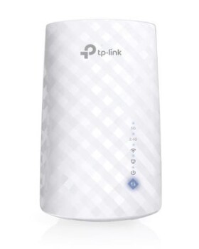 TP-link RE190 biela / AC750 Wi-Fi Range Extender / 3x interná anténa / 2.4GHz 300Mbps / 5GHz 433Mbps / WiFi / 802.11ac (RE190)