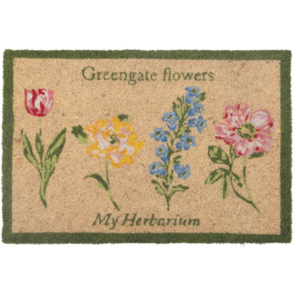 GREEN GATE Rohožka Agnes White