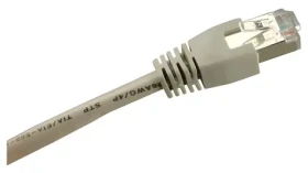 Sharkoon RJ-45 CAT.6 SFTP červená / Patch kábel / S/FTP / 1 m (4044951014910)