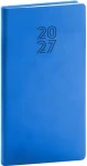 NOTIQUE Aprint 2027 modrý / Vreckový diár / 9 x 15,5 cm / týždenný / Česko-slovenské kalendárium