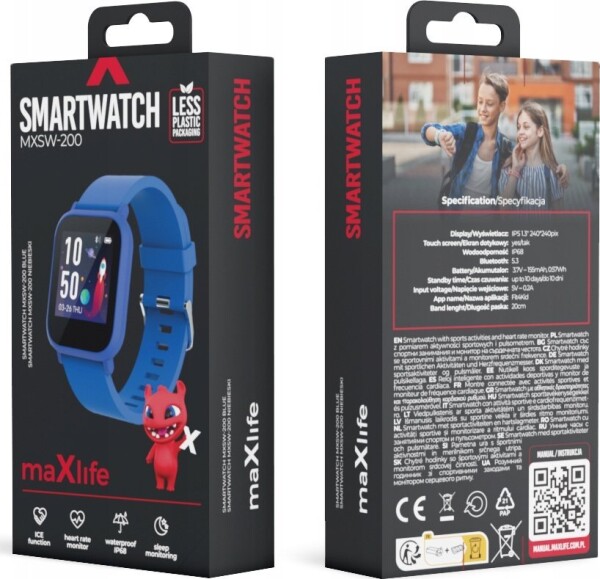 MaxLife Maxlife smartwatch Kids MXSW-200 Blue