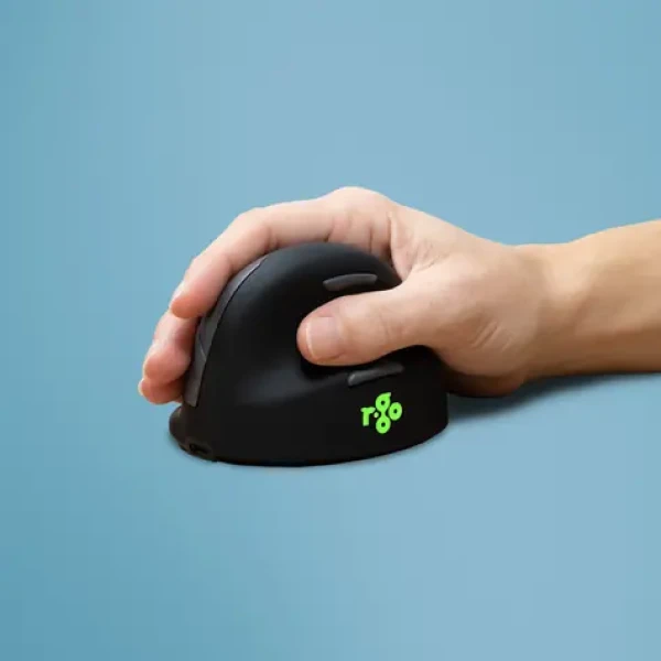 R- Go HE Break Mouse S Right čierna / Ergonomická bezdrôtová myš / Bluetooth / 2400 DPI / 5 tlačidiel (RGOHBRSWLBL)