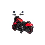 Mamido Detská elektrická motorka Chopper Faster červená